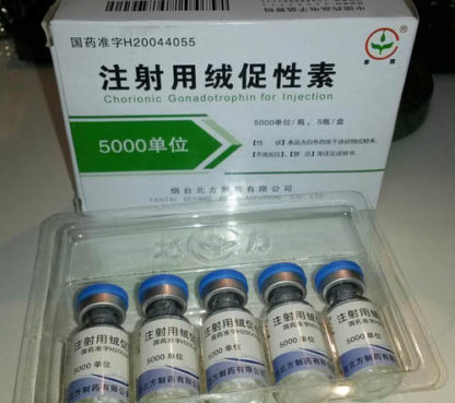 Humaan choriongonadotrofine (Pregnyl, HCG, SP Gonadotropin)