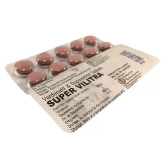 Vardenafil 20 mg + Dapoxetina 60 mg (Super Vilitra, Levitra genérico)