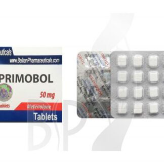 Acetato de metenolona (tabletas de Primobol)