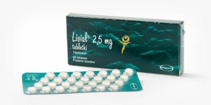 Livial (Tibolon) 2,5 mg 28 fichas